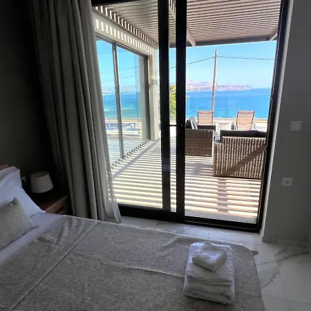Fiorella Sea View Pool In Kalyves, Chania Area, Crete ヴィラ