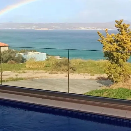 ヴィラ Fiorella Sea View Pool In Kalyves, Chania Area, Crete *