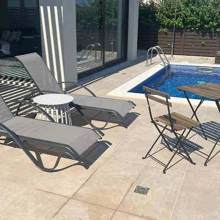 Fiorella Sea View Pool In Kalyves, Chania Area, Crete ヴィラ カリヴェス